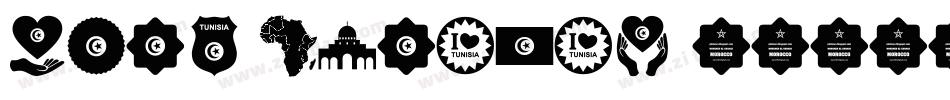 Font Tunisia字体转换